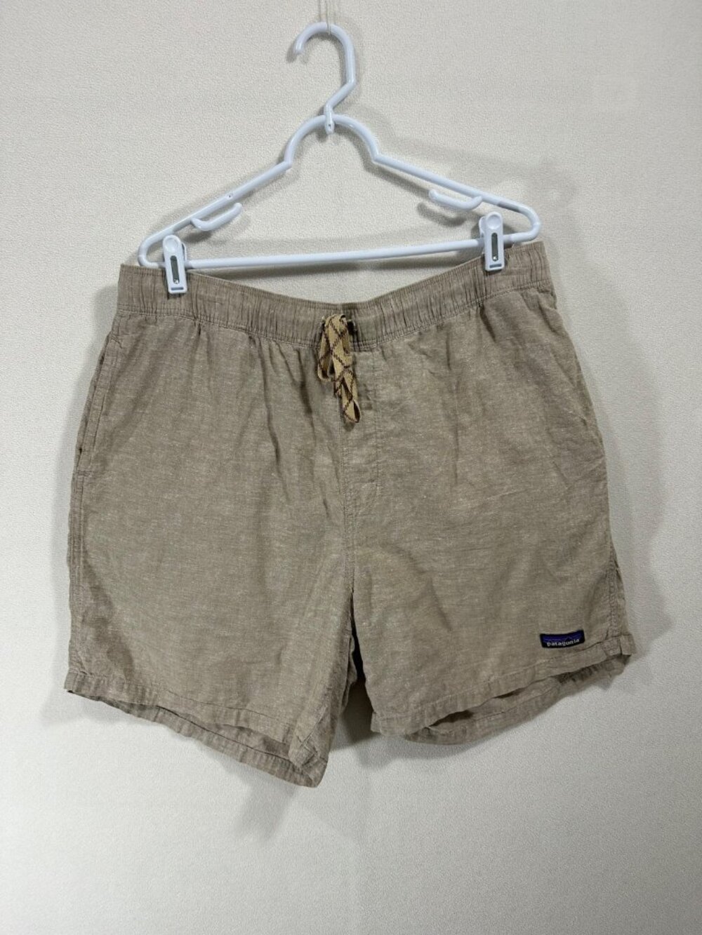 Patagonia Khaki Hemp Cotton Shorts XXL